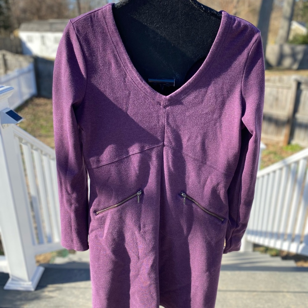 Purple Athleta dress like new sz Large